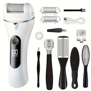 2025 New Cross-Border Dropshipping Rechargeable Electric Foot Callus Remover Set 14in1 Cross-Border