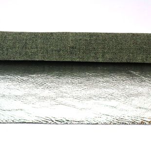 Pre-oxygen wire aramid aluminum foil cloth high temperature protection heat insulation fabric wear-resistant tear-resistant fire retardant high temperature resistant