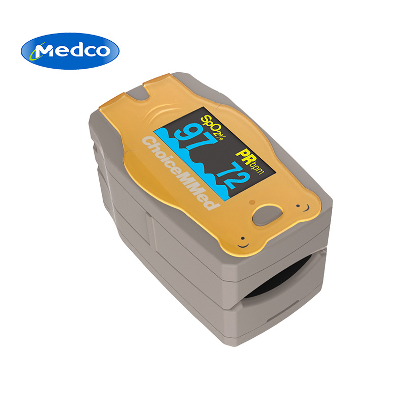 跨境专供指夹式血氧仪血氧监测仪便携式心率计测量心率血氧饱和度