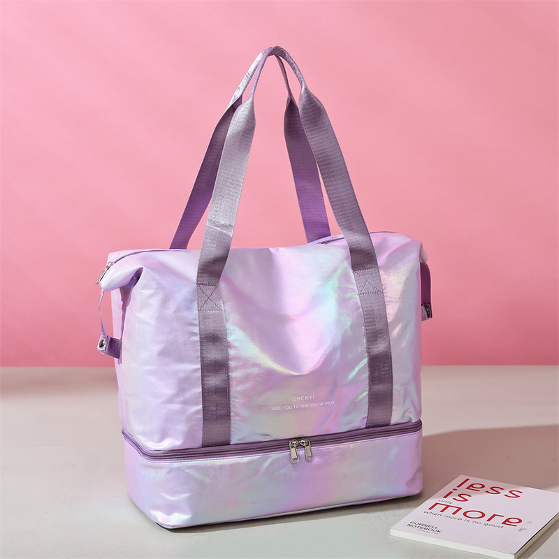 Sports glossy waterproof sports bag