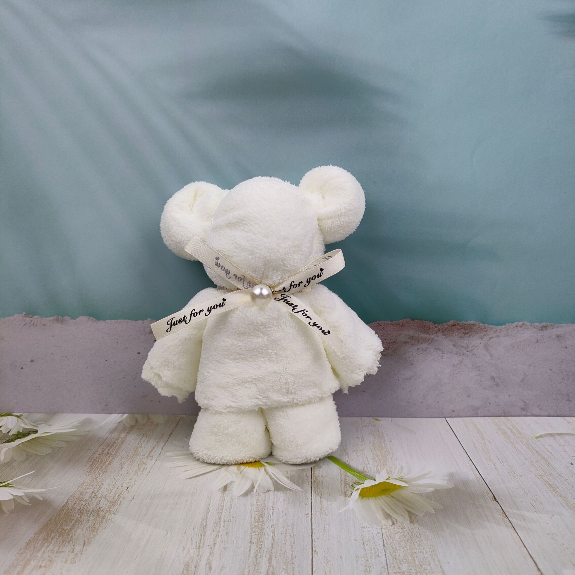 산호 양털 아이보리 진주