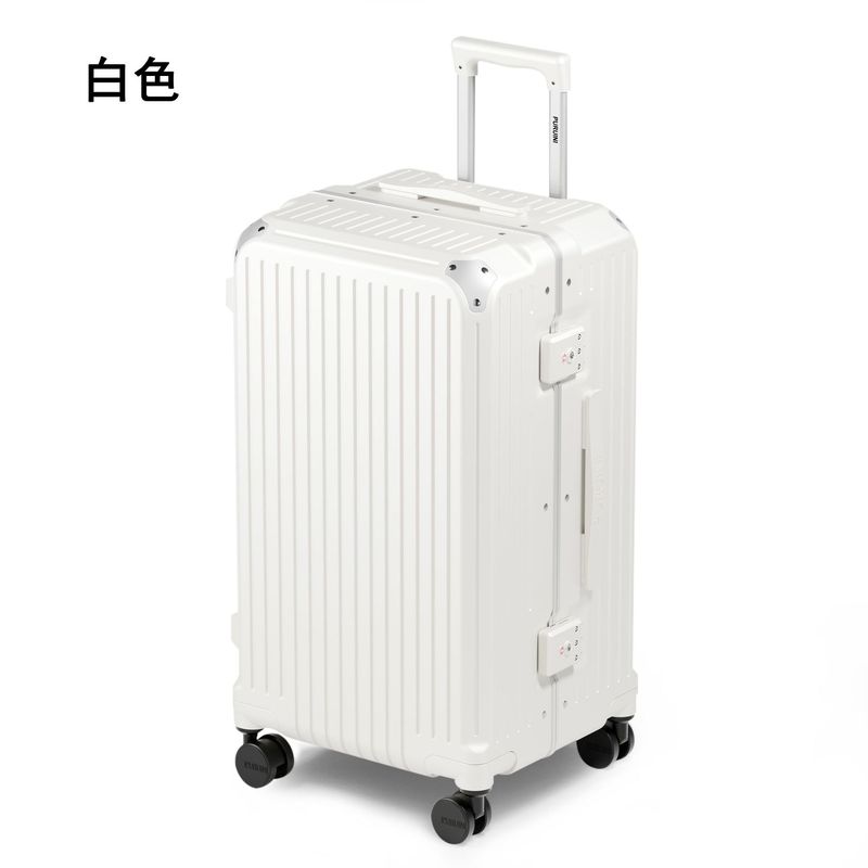 2025新型アルミ枠スーツケース万向輪女子大容量旅行箱24男子学生パスワードスーツケース28インチ|undefined