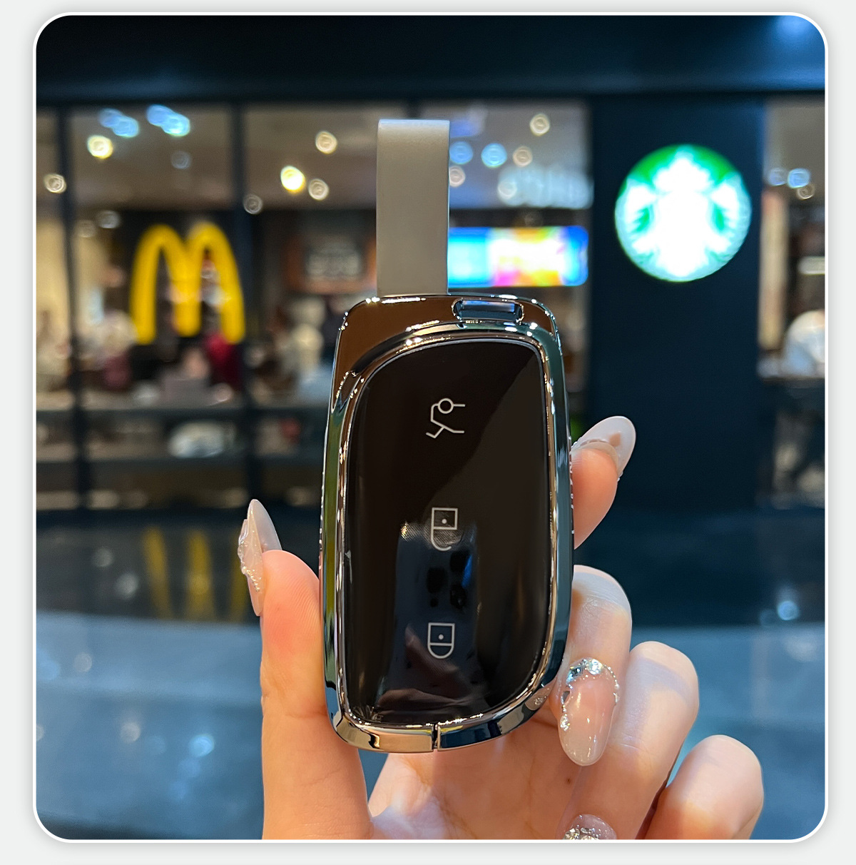 Suitable for Lynk&Co 10 Key Cover 900/Z10 Card Z20 European Version Lynk&Co Car Model Nfc Car Buckle Shell
