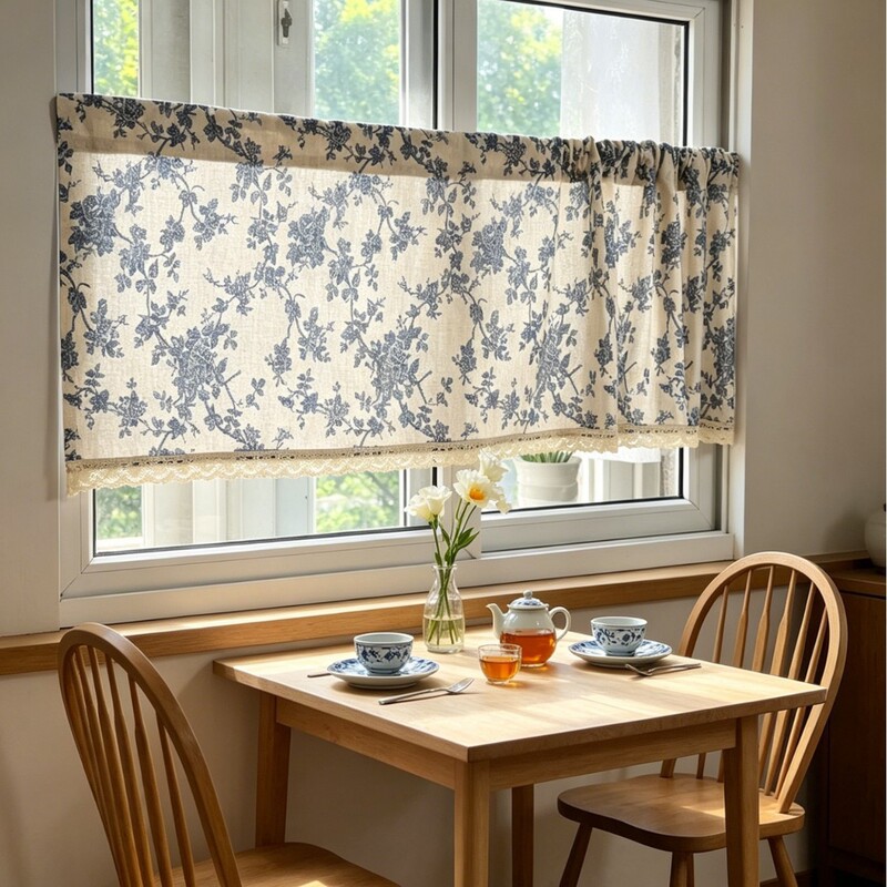 Manufacturer Cross-Border American-Style Half-Curtains, Short Curtains, Small Window Curtains, Door Curtains, Nordic Kitchen Partition Finished Products, European-Style Curtains for E-Commerce Manufacturer Cross-Border American-Style Half-Curtains, Short Curtains, Small Window Curtains, Door Curtains, Nordic Kitchen Partition Finished Products, European-Style Curtains for E-Commerce
