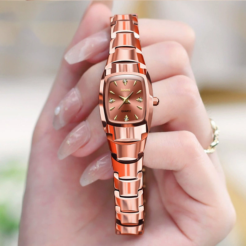 Olytime Women's Quartz Watch, Tungsten Steel, Waterproof