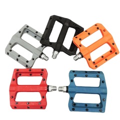 Mountain bike, bicycle, pedal, nylon fiber bearings, foot pedal, fixed gear, anti-slip pedal plate, cycling