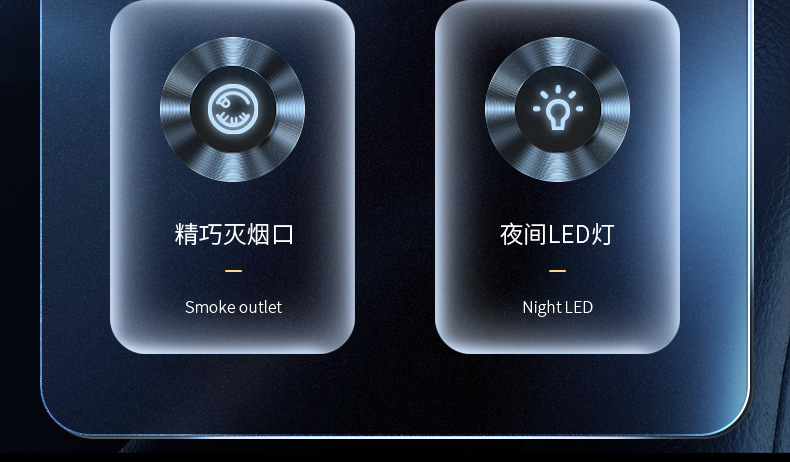 Suitable for Audi Car Ashtrays, New A6L/A4L/A3/A7/Q5L/Q3/Q2L/Q7 Car Interior Accessories