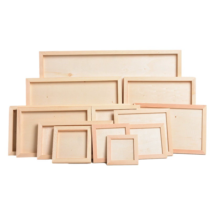 Деревянная рамка для картин из глины, глиняная фоторамка, рамка для картин из бумажной массы ручной работы, рамка для картин из массива дерева для самостоятельного изготовления, рамка для картин для использования в детском саду