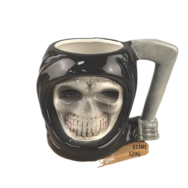 Taza creativa de Halloween Taza de vendaje pintada Taza de zombies Taza tridimensional 3D Taza divertida fantasma