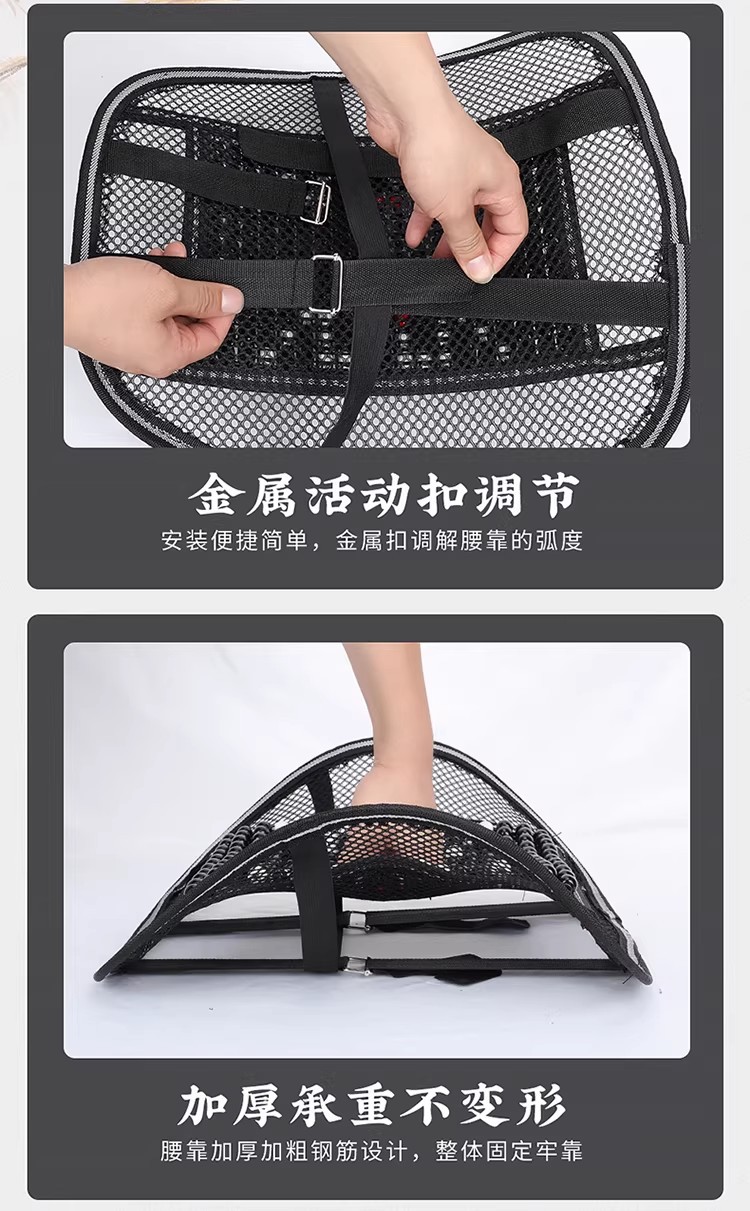 Car Seat Cushion Summer Cooling Wood Bead Ventilated Ice Silk Universal