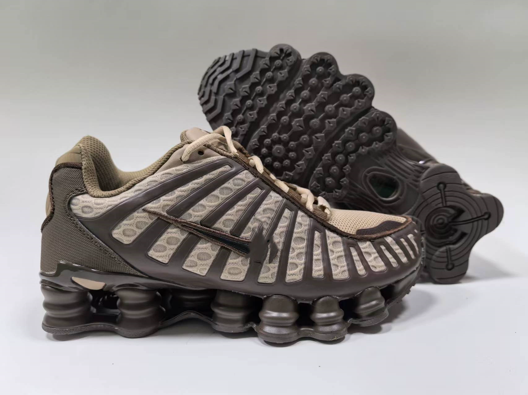 2025 foreign trade air cushion shoes airmaxTN plus Shox pillar shoes casual breathable mesh men's shoes sports shoes