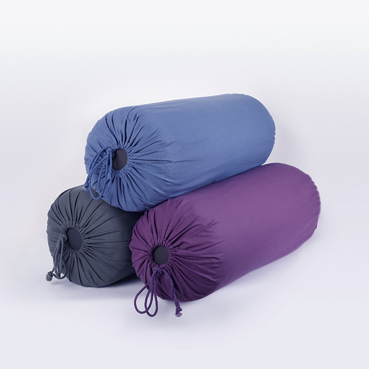 Iyengar Yoga Bolster Cotton Yoga Special Bolster Cylindrical Yoga Bolster Auxiliary Equipment Yin Yoga Pillow Pp Cotton