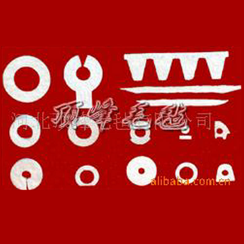 供应减震密封羊毛毡垫玩具毛毡垫 多规格可制定工业吸油毛毡垫