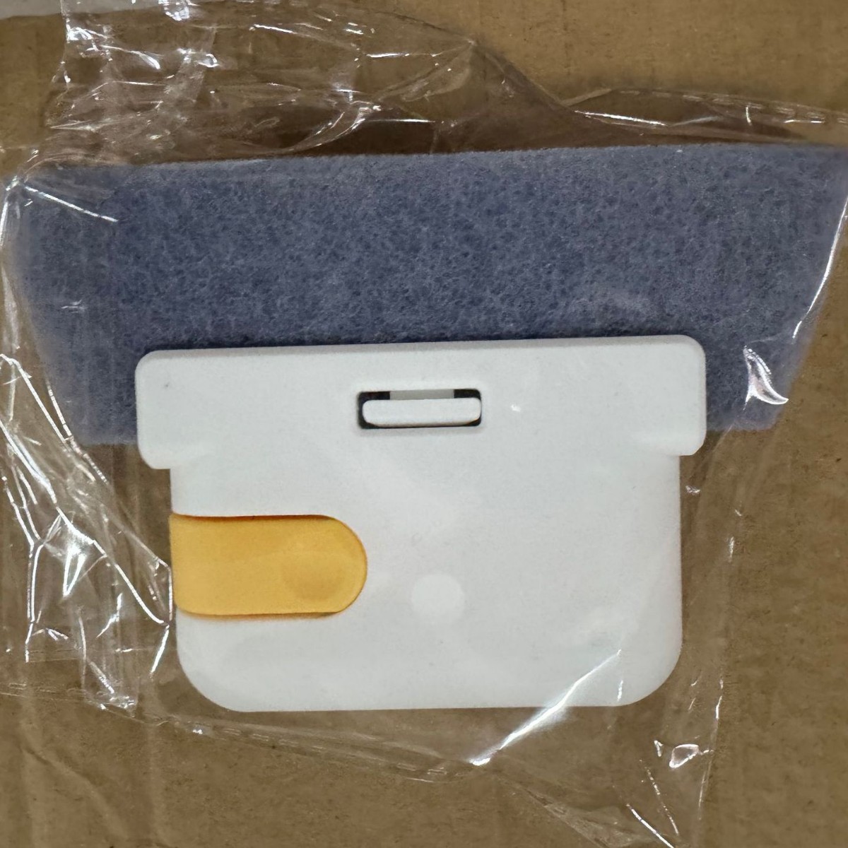 생강---기본 파란색 회색 브러시 천