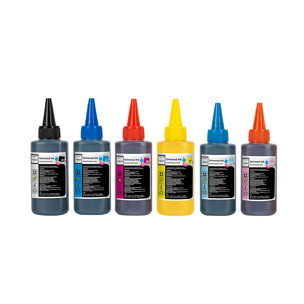 Tinta de sublimación universal personalizada directa de fábrica para tinta de relleno HP/Canon/Epson/Brother