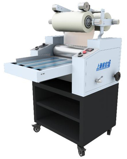 上海香宝XB-V58T重型覆膜机带防卷曲可挂两卷膜