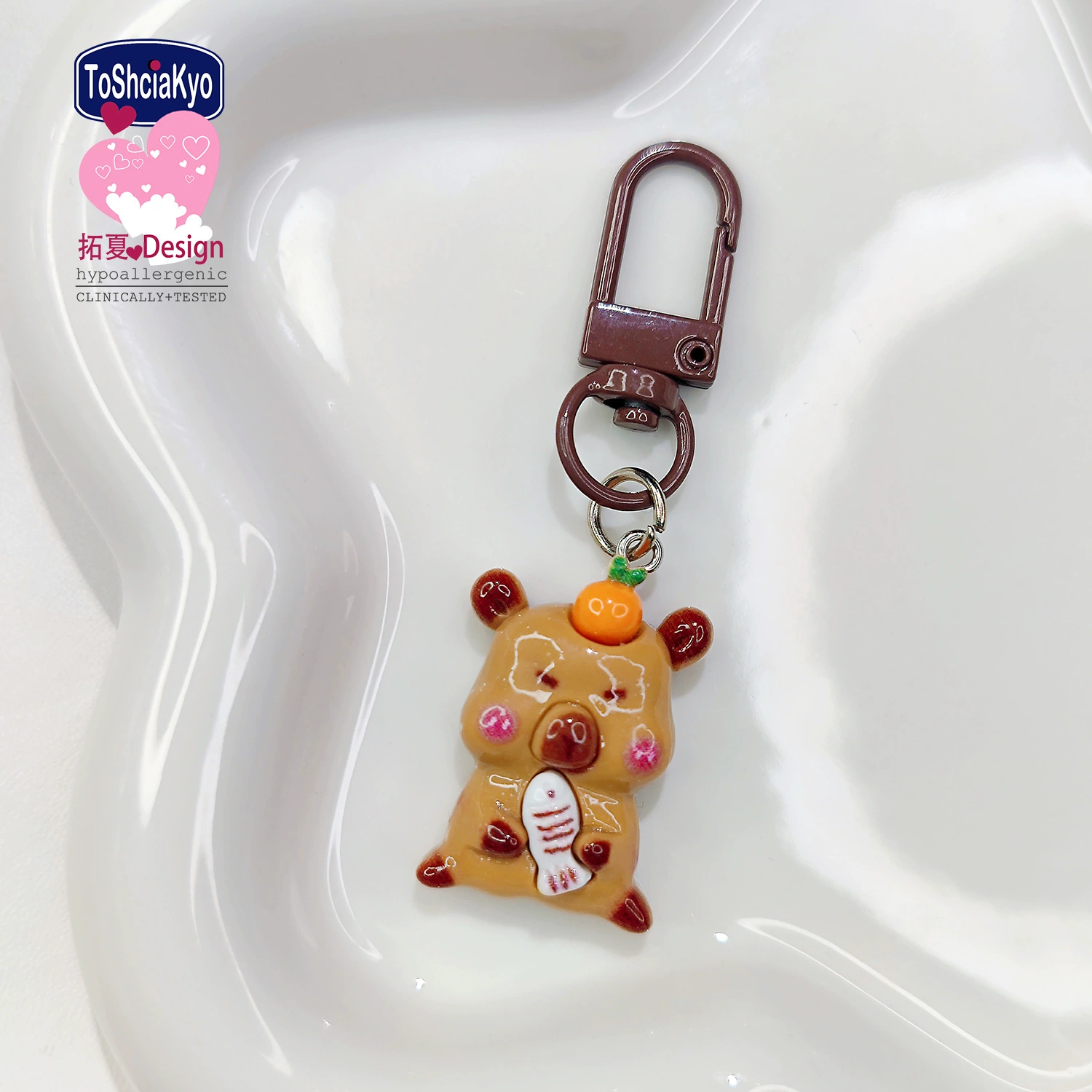 Capsule D31 Kabara keychain Playing and playing pendants
