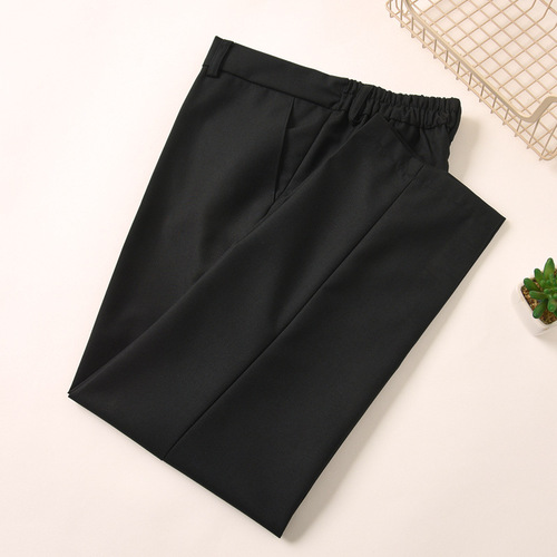 Fat boy's trousers, children's black suit trousers, boys' fattened loose dress trousers, big children's primary school uniform trousers
