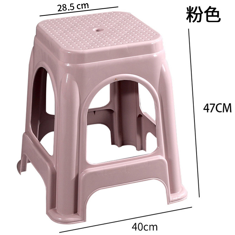 メーカーの卸売りのプラスチックの腰掛けは家庭用の腰掛けを厚くして腰掛けを並べます。|undefined