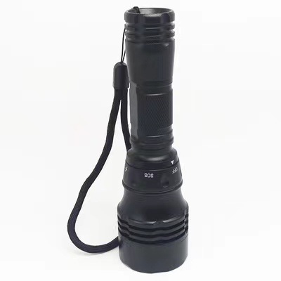 Aleación de aluminio de buceo linterna de relleno bajo el agua de luz LED de control magnético de buceo linterna fuerte luz de aluminio al aire libre