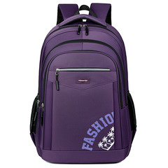 跨境批发简约双肩包休闲短途旅行包男女校园学生耐磨商务电脑背包