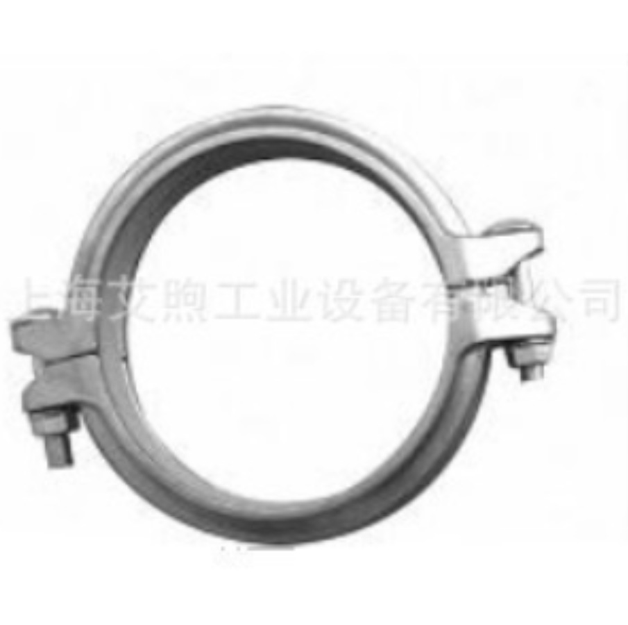 供应 硅胶不锈钢沟槽式接头 316L不锈钢沟槽卡箍 不锈钢沟槽管件