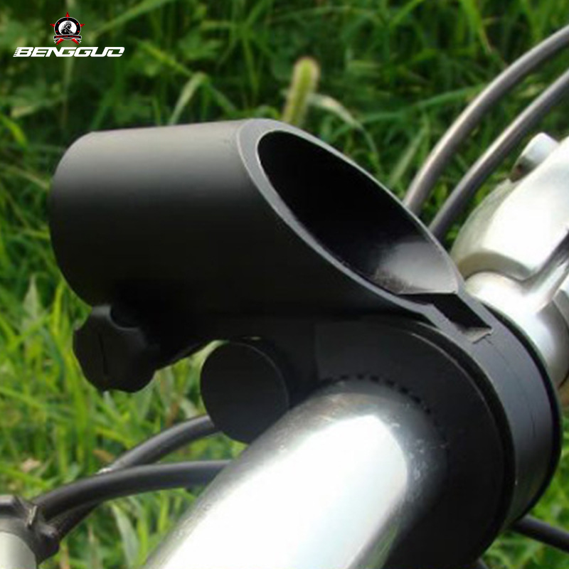 Bicycle headlight clip, bicycle strong light fixed holder, flashlight clip [gun shaped clip]_voghion.com