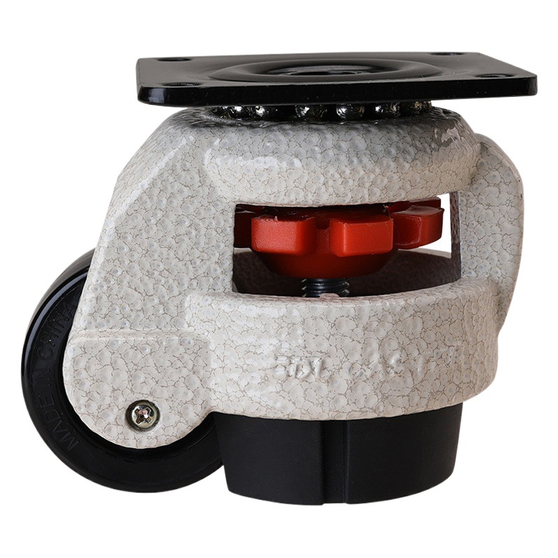 Rueda Giratoria Niveladora de Soporte GD-40F/60F/80F/100F/120F de Aleación de Aluminio, Ajustable, para Equipos Industriales