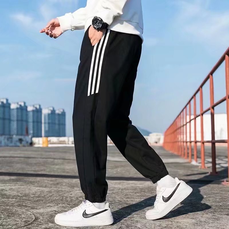 Autumn New Men's Sports Pants Korean-style Loose Small Foot Nose-toe Sweater Pants Casual Pants