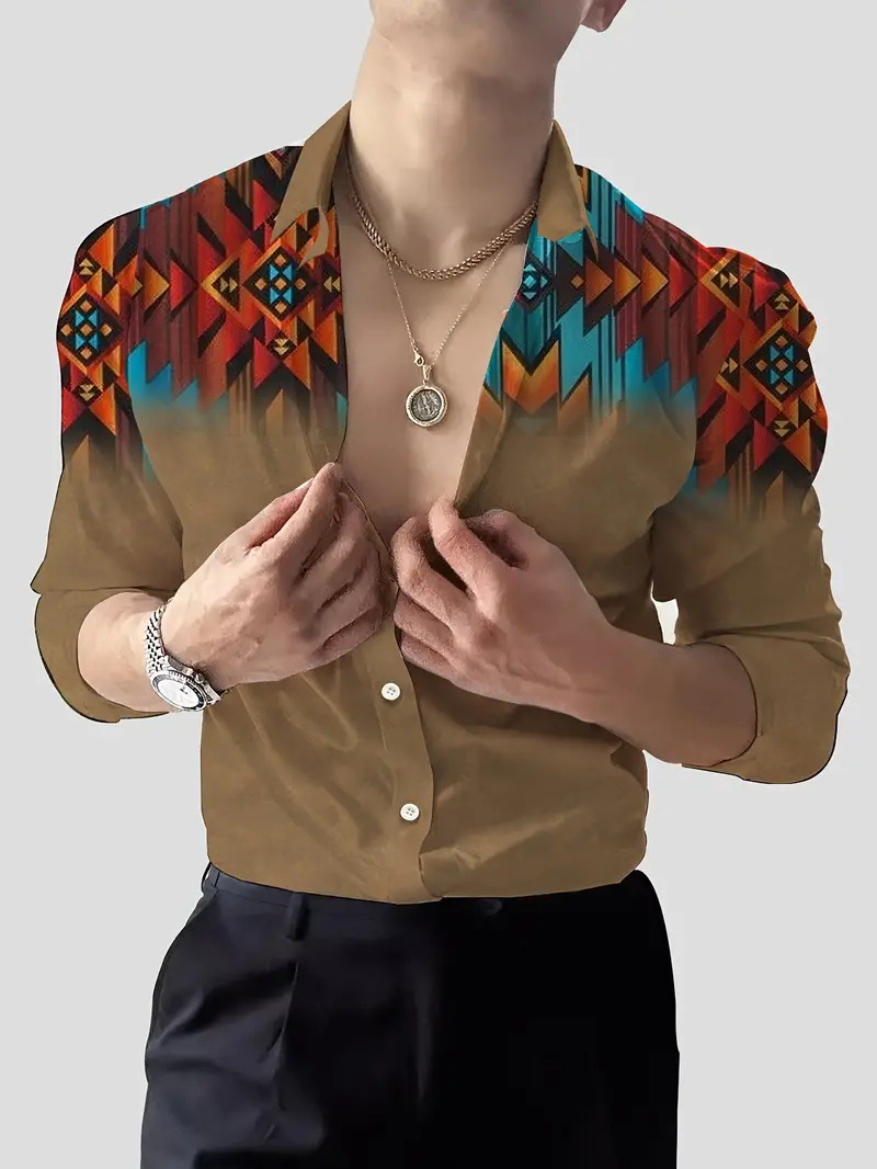 2025 nuevo estilo Amazon comercio exterior casual transfronterizo tendencia de moda salvaje camisa de manga larga de alta calidad MB12