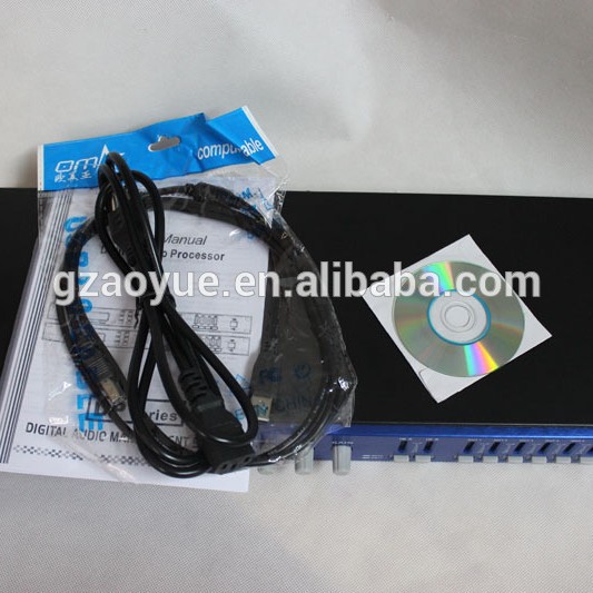 Procesador de Audio Digital D226 2 Entradas 6 Salidas para Altavoces