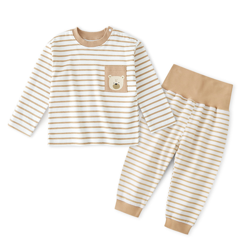 스트라이프 카키 + 스트라이프 카키