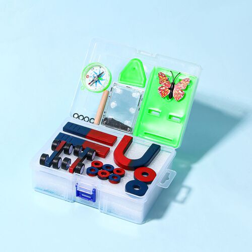 Teaching magnet set scientific experiment teaching aids suspended U-shaped horseshoe-shaped bar student learning aids magnet toys