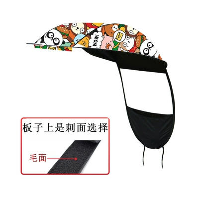 Elektromobil üçün ön şüşə çətiri (günlük) – sunscreen and rainproof cover - single-ceiling-cover-internet-celebrity-bear-velcro-hook-side-note-this-is-a-single-roof-cover-not-a-complete-set