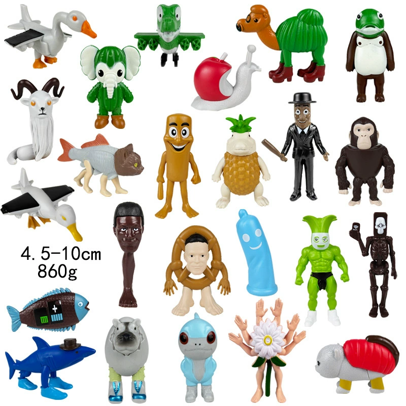 Фигура Шанхай Jing Tralala деревянная палочка-человек, assorted characters, пакет OPP, 0,4 кг