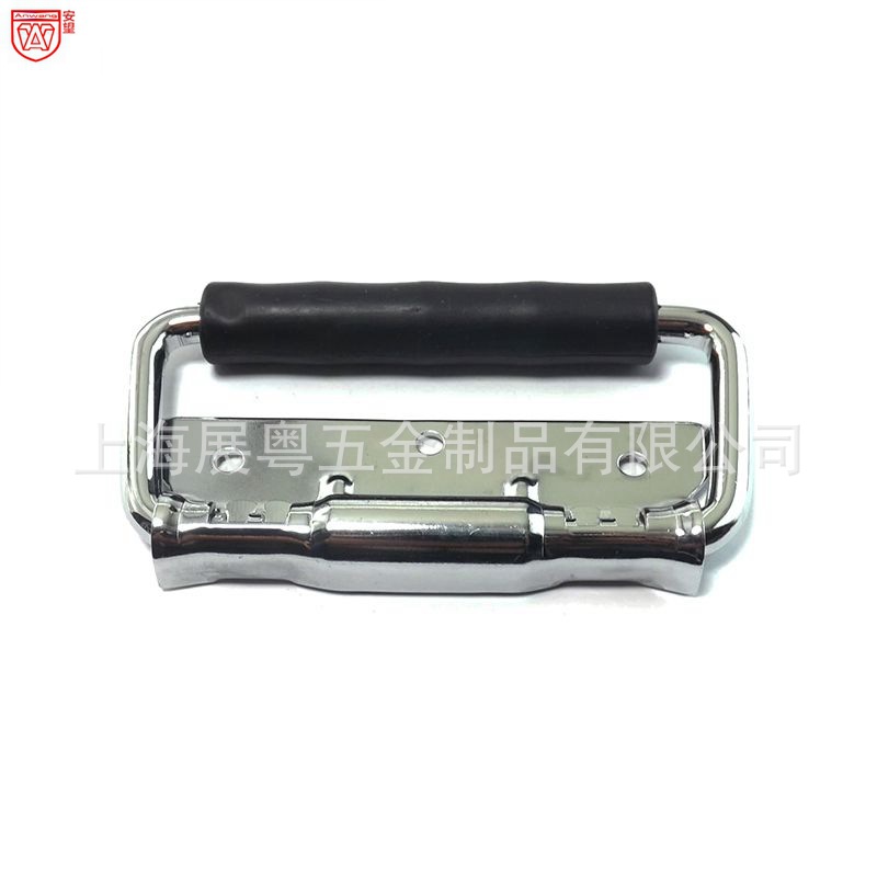 423 mango de resorte de un solo lado mango de caja de madera plegable mango de anillo de caja industrial