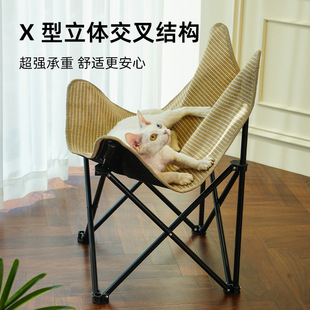 Sisal Cat Scratching Board Recliner Large Wear-resistant No Dipping Cat Claw Grinding Artifact Cat Claw Board Cat Nest Integrated Cat Toy