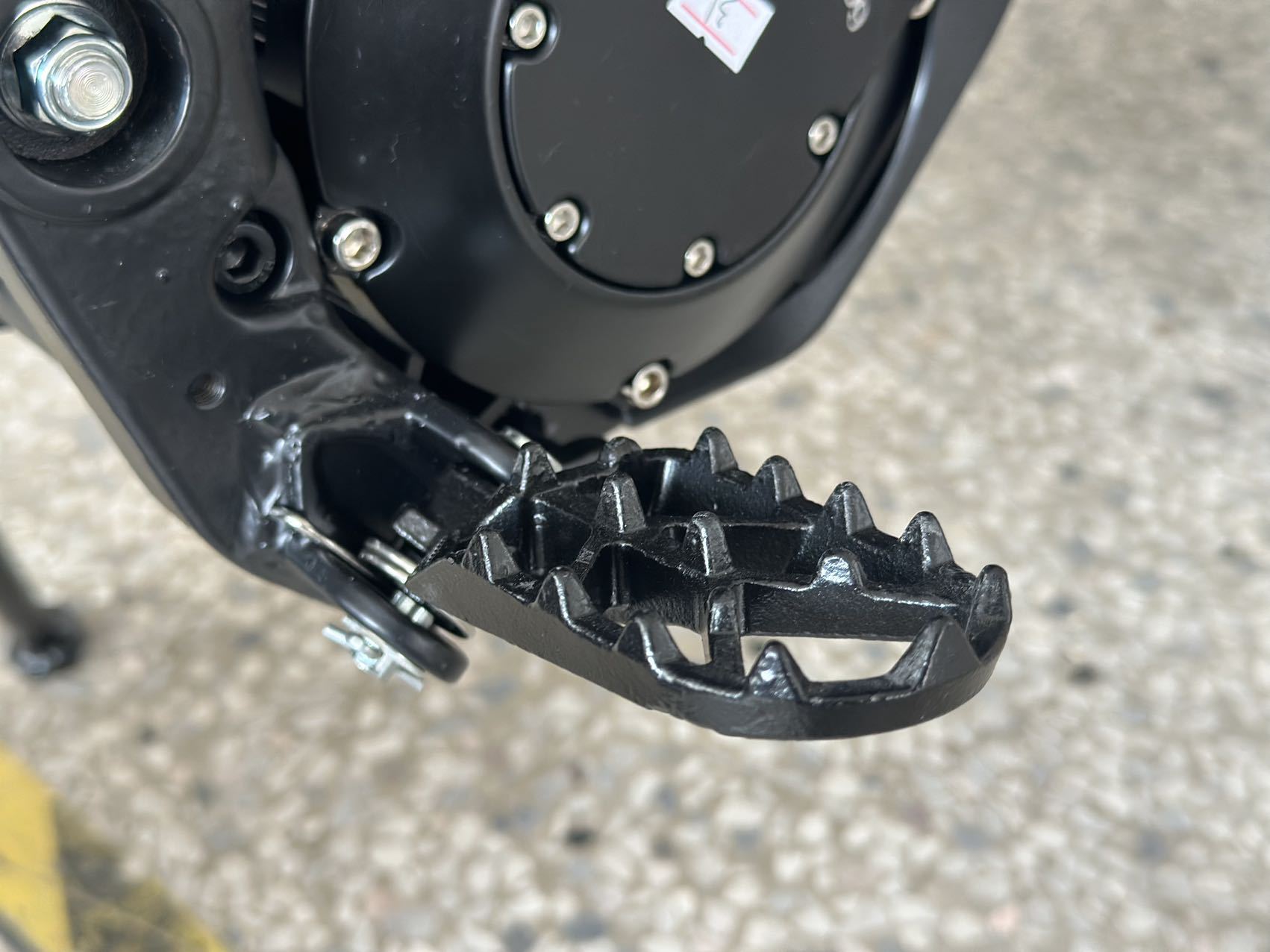 Off-road motorcycle BSE Bosuer EZ-3 motor 60V36 ternary lithium battery with a range of 80-90 kilometers