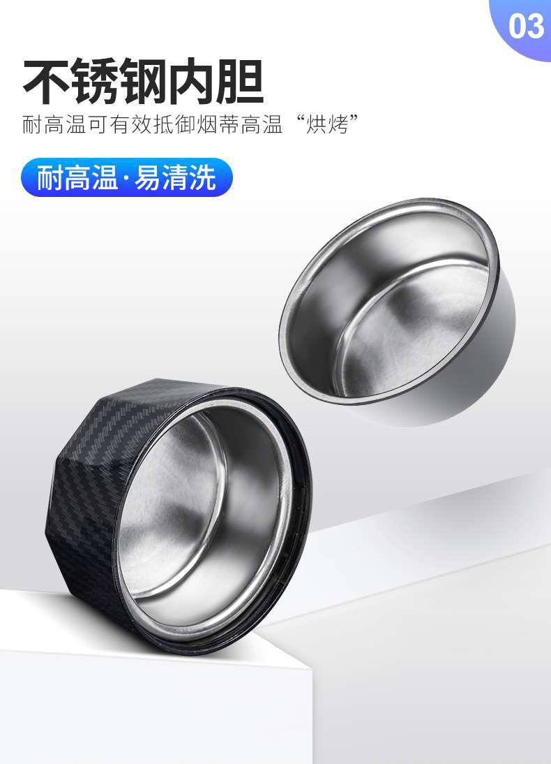 Suitable for Cheetah Car Ashtray Cs10 Feiteng Cs9 Black King Kong Cs7/Mattu/Cs6 Car Interior Accessories