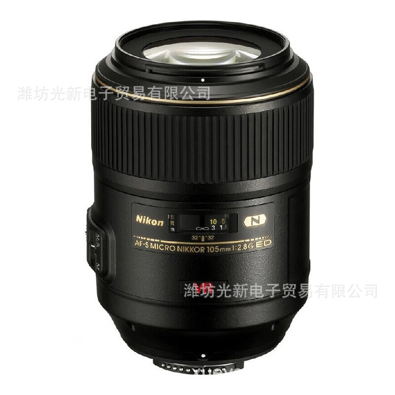 正品镜头 AF-S 105mm f/2.8G IF-ED VR 微距镜头适用尼康单反相机