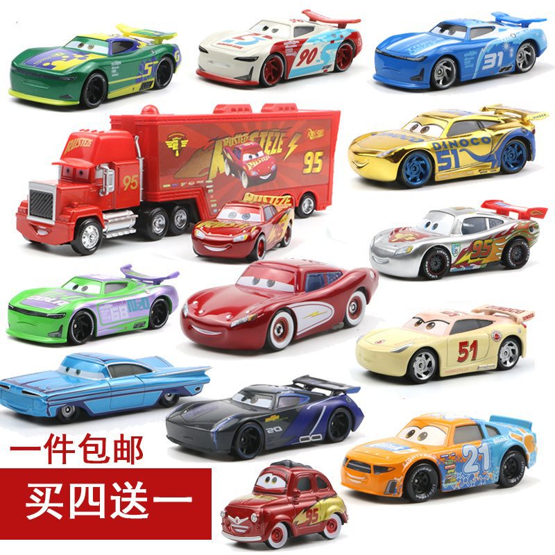New Car Story 3 Lightning McQueen Racing Children Alloy Toy Car Black Storm Cool Sister Combination suit New Car Story 3 Lightning McQueen Racing Children Alloy Toy Car Black Storm Cool Sister Combination suit