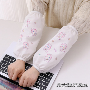 Invierno oversleeve engrosada Teddy terciopelo oversleeve abajo chaqueta ropa de protección anti-sucio paño cubierta tridimensional de alto aspecto manguito