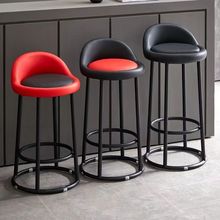 吧台凳酒吧椅KTV游戏厅凳铁艺时尚圆凳加高凳酒吧咖啡厅椅前台凳