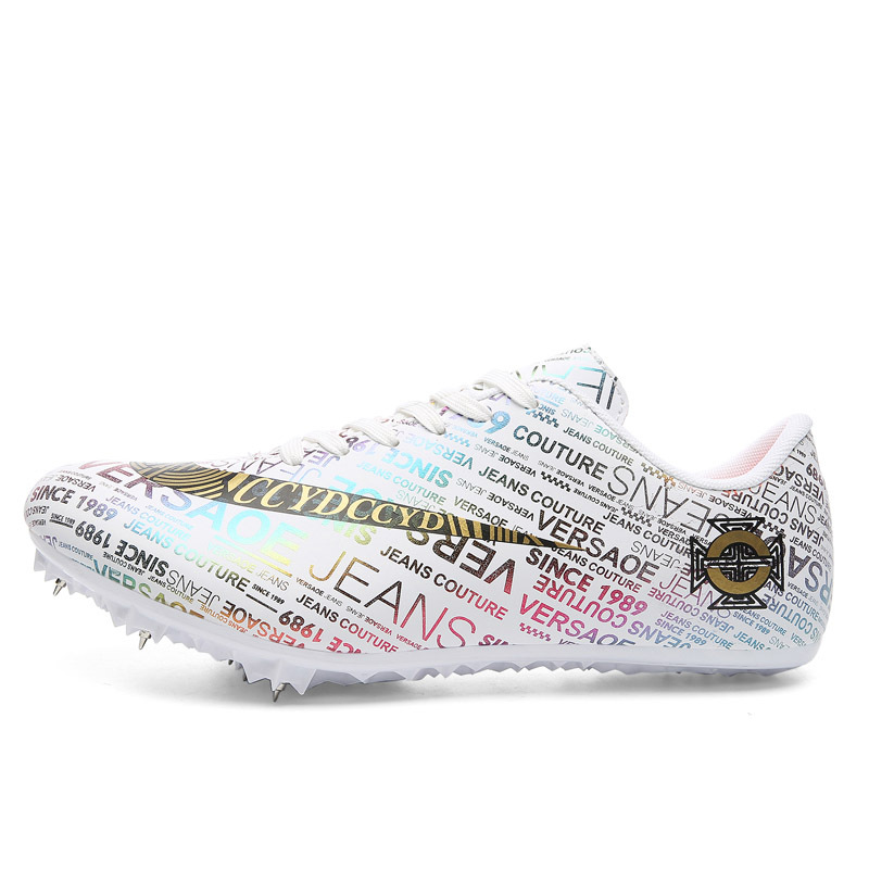 Zapatillas de pista entrenamiento integral resistente al desgaste zapatos de punta juvenil zapatos cortos para correr zapatos de pista para hombres y mujeres zapatos de entrenamiento de competencia