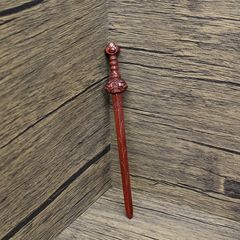 雷擊棗木天師劍掛件吊墜道家法器隨身配飾老料深色精雕手工打磨