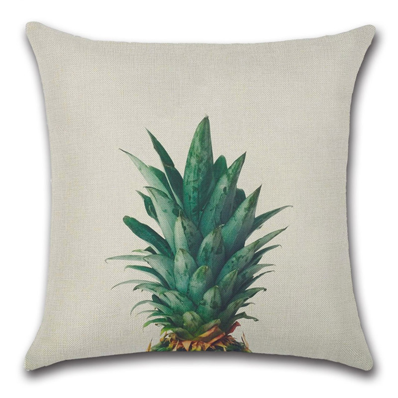 YC Amazonas plantas tropicales flor decoración abrazo funda de almohada casa sofá funda de almohada cojín de hoja de plátano coche