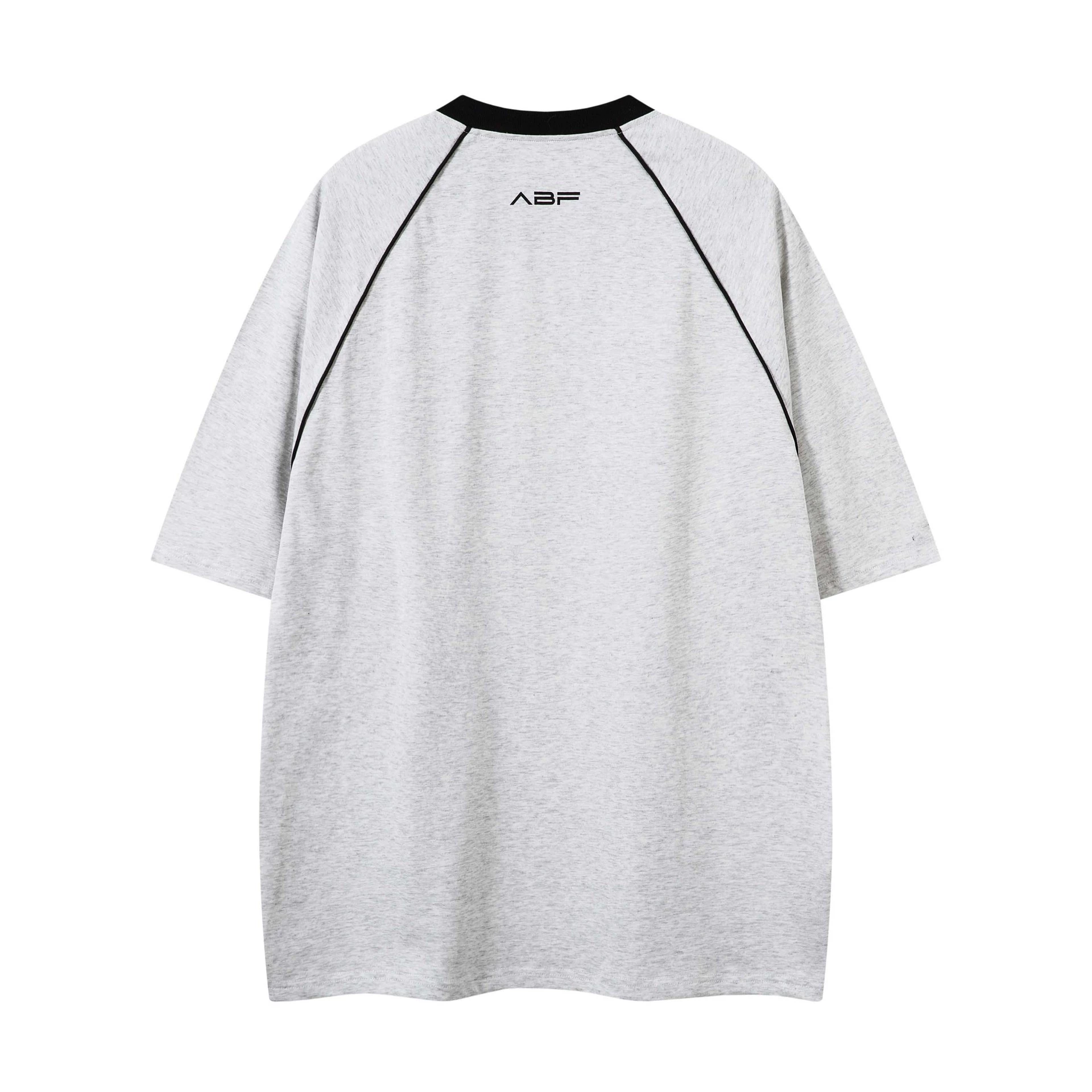 Ретро футболка с коротким рукавом футболка формы американский стиль oversize