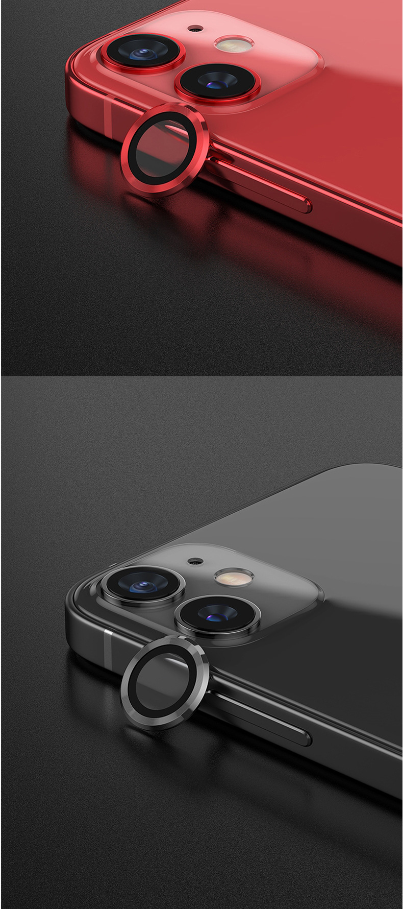 适用于苹果12镜头膜12Promax钢化膜12mini镜头贴