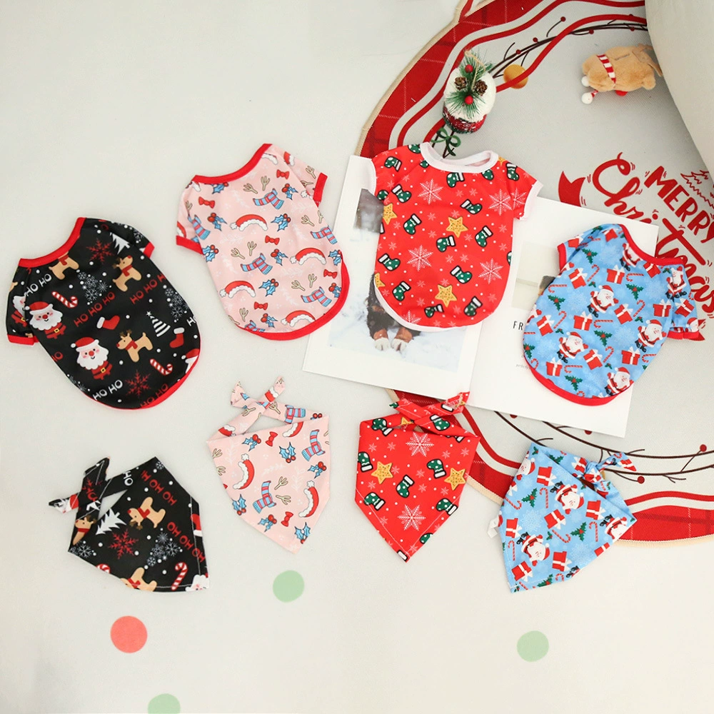 Пятно новая одежда для домашних животных одежда для кошек и собак универсальная рождественская свитер Тедди Бомби медведь короткая собака короткая