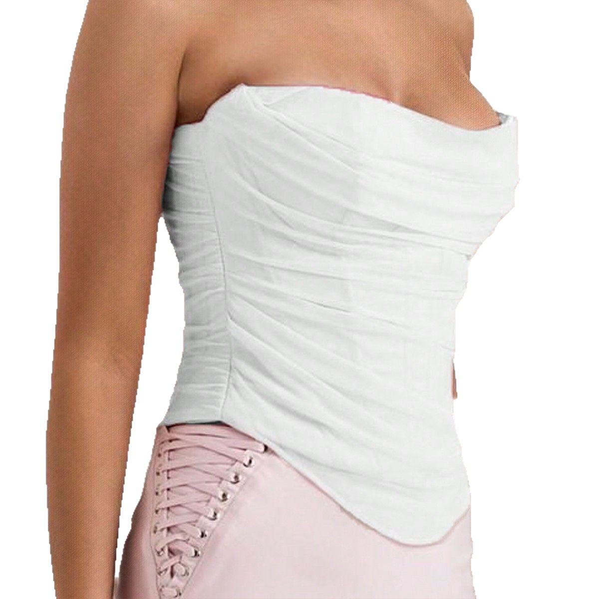 Corsé Moldeador de Malla de Nailon, Efecto Push-Up, Soporte para el Pecho, Ajustable, para Todas las Estaciones image 6